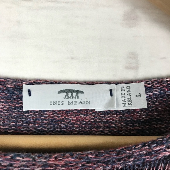 Inis Meain Ireland Linen Sweater - Picture 4 of 5